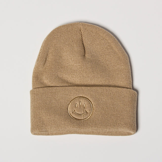 Embroidered Knit Beanie