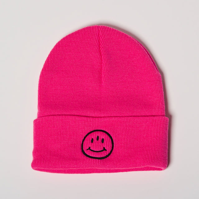 Embroidered Knit Beanie