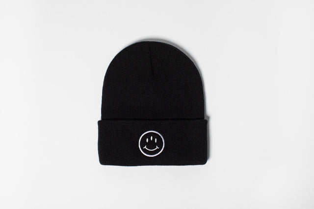 Embroidered Knit Beanie