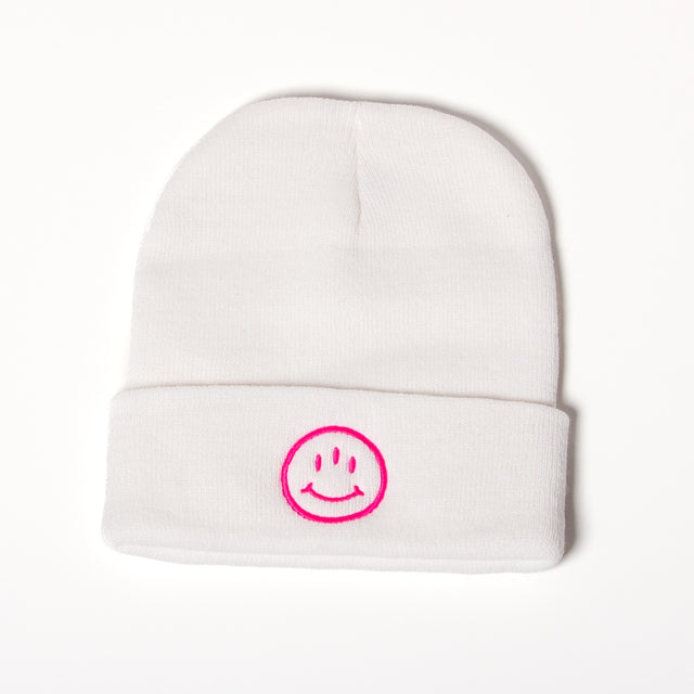 Embroidered Knit Beanie