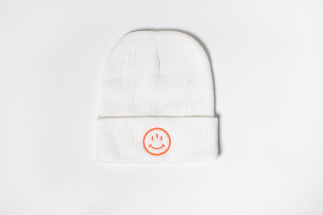 Embroidered Knit Beanie